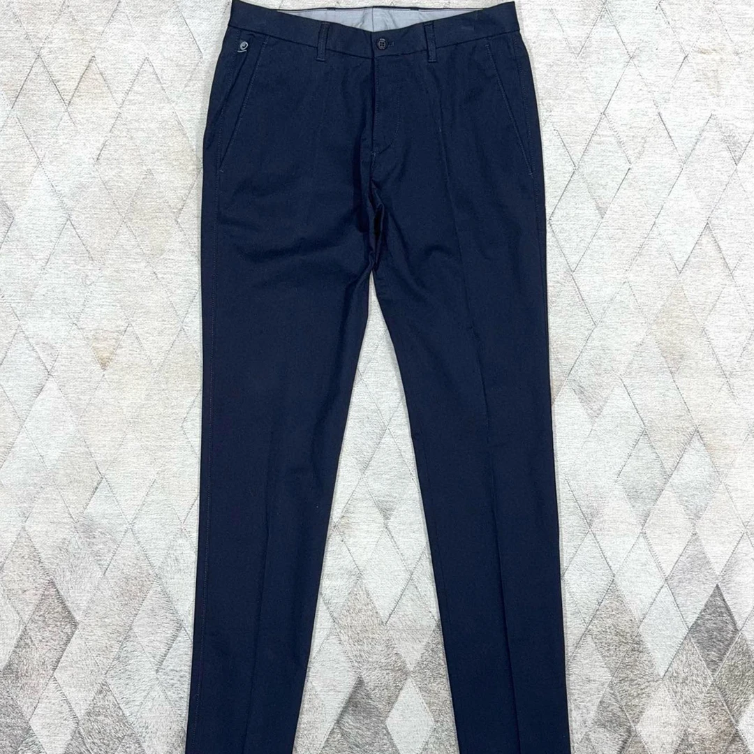 全新未使用 GIORGIO ARMANI/阿玛尼 130500 直筒修身休闲裤