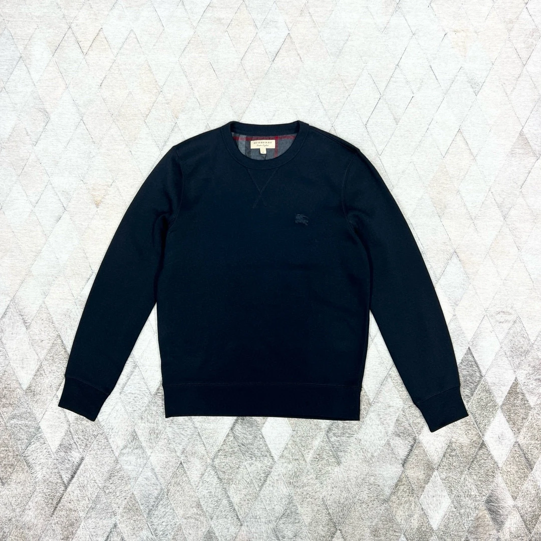 全新未使用 BURBERRY/博柏利 130541 经典款战马刺绣卫衣