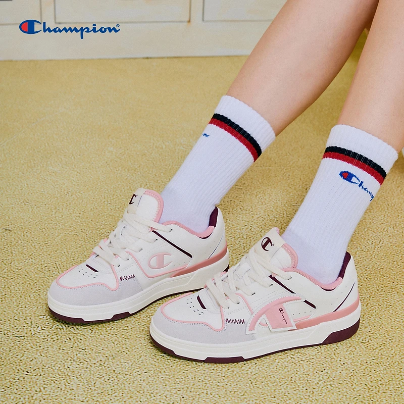 Champion冠军Preppy Skate板鞋低帮男女同款时尚百搭U4CFCTM11