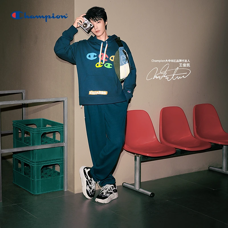 【王俊凯同款】Champion冠军小笼包老爹鞋女时尚复古低帮U3CFCCW02