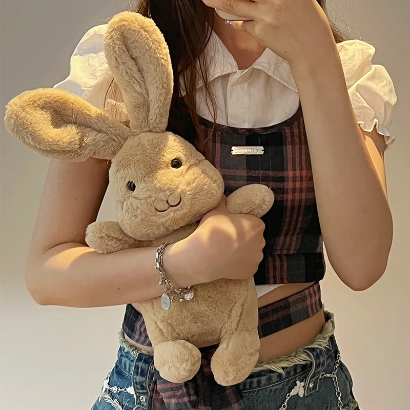 丹麦兔子玩偶手工女孩安抚公仔床上睡觉抱布娃娃儿童生日礼物