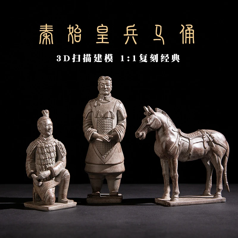兵马俑摆件西安旅游工艺纪念品创意出国陕西特色中国风礼品送老外
