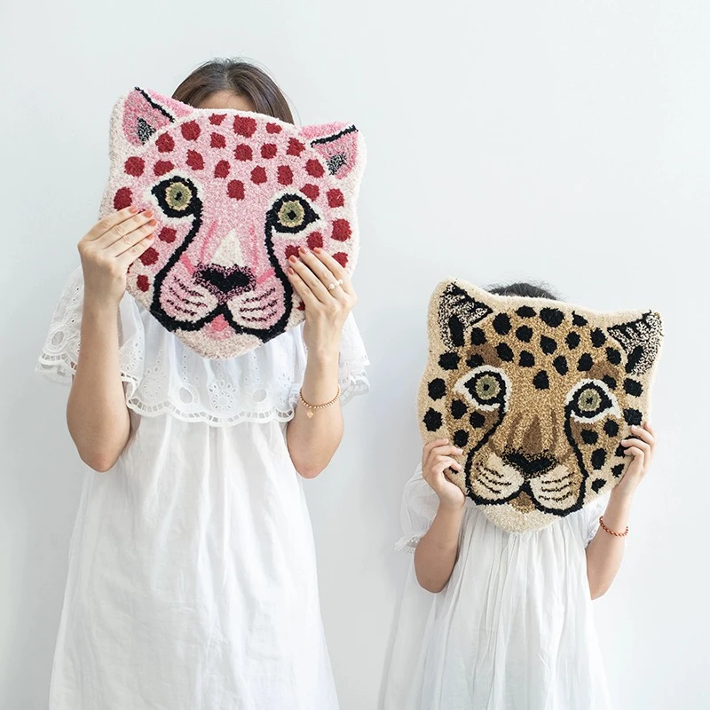 耐脏创意 卡通动物造型椅垫座垫治愈系坐垫 家用舒适毛绒餐椅垫子