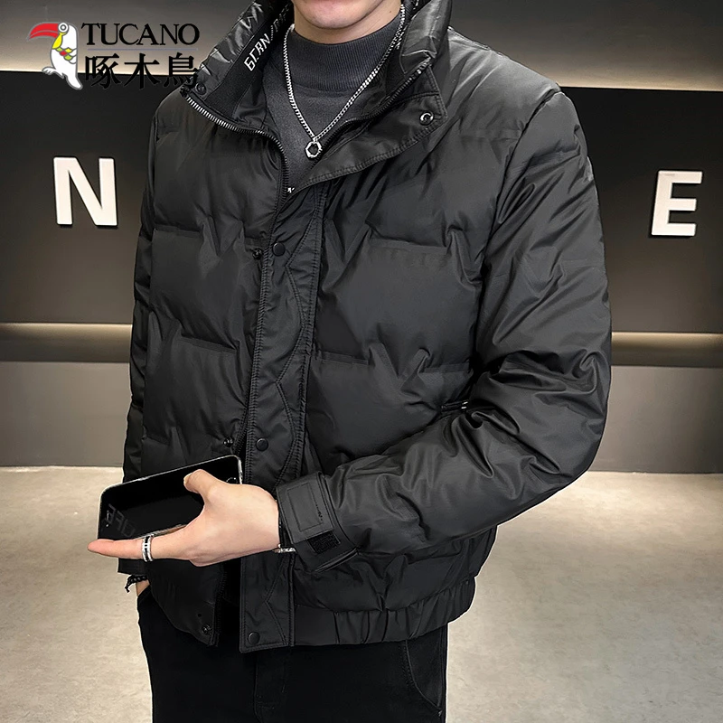TUCANO/啄木鳥冬季潮流御寒棉服男优质加厚夹克棉衣休闲立领外套