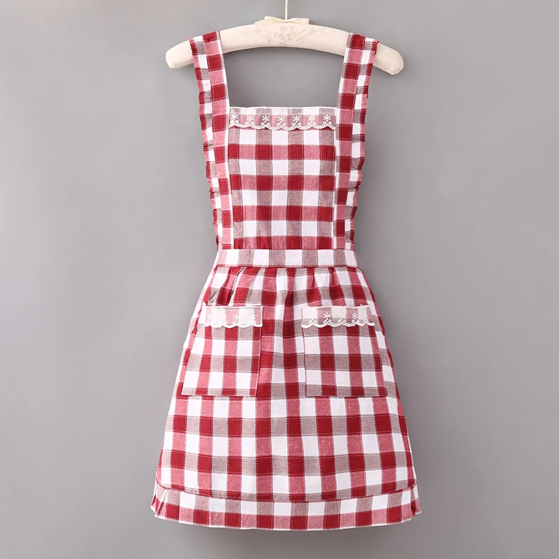 围裙家用厨房女洋气可爱韩版罩衣女外穿抖音公主裙防污耐脏工作服