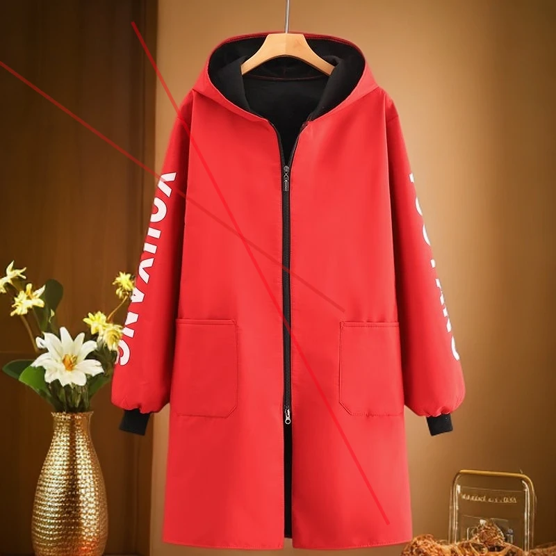 新款长袖罩衣大人女家用厨房防水围裙秋冬外套加绒加厚上班工作服