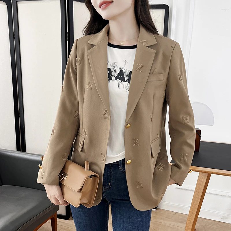 2318气质韩版小西装百搭韩版小西装休闲爆款设计感时尚轻奢春秋