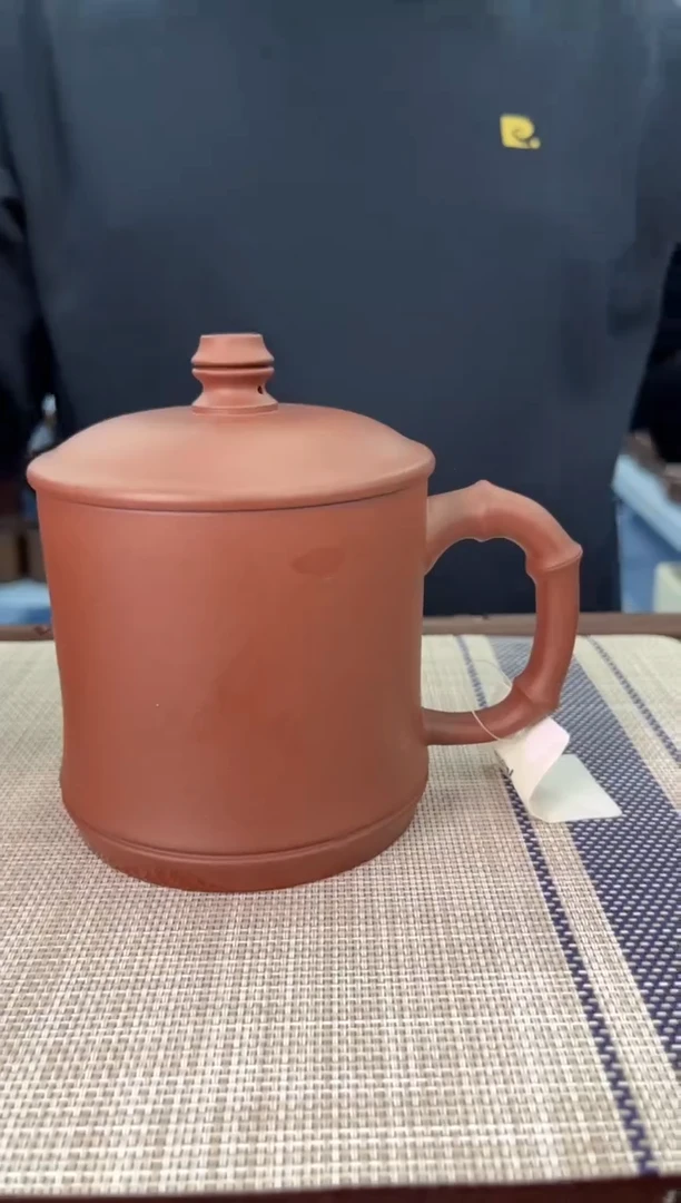 【闪购商品】紫砂茶杯宜兴紫砂杯竹节杯