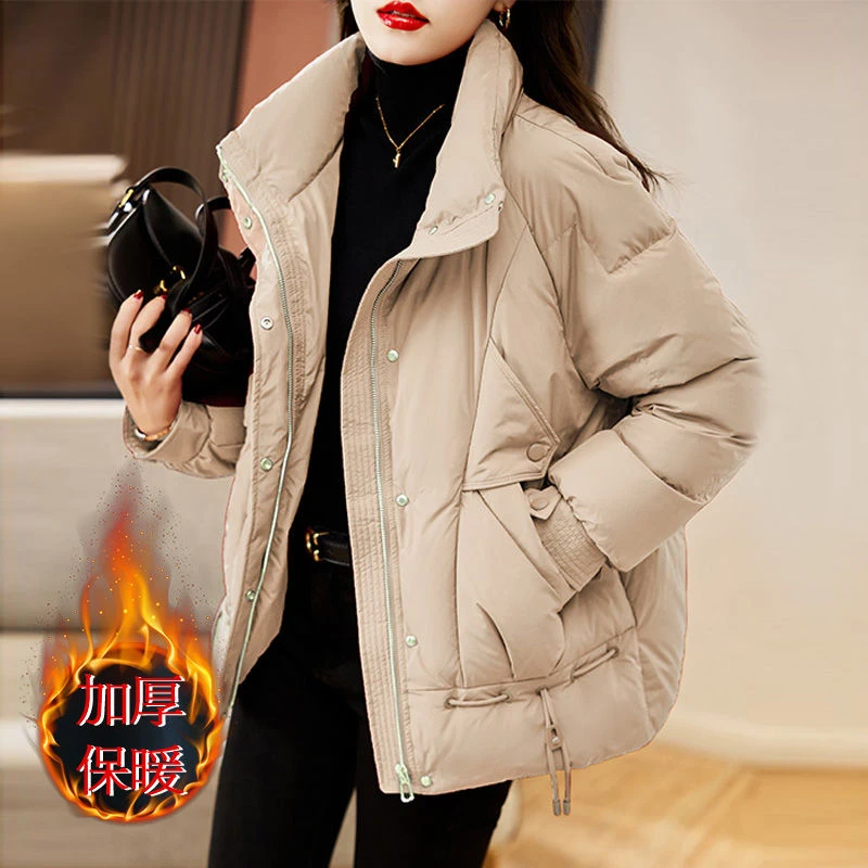 波司澄厂家直销羽绒棉服女款2023爆款冬季棉袄大码加厚棉服加厚洋