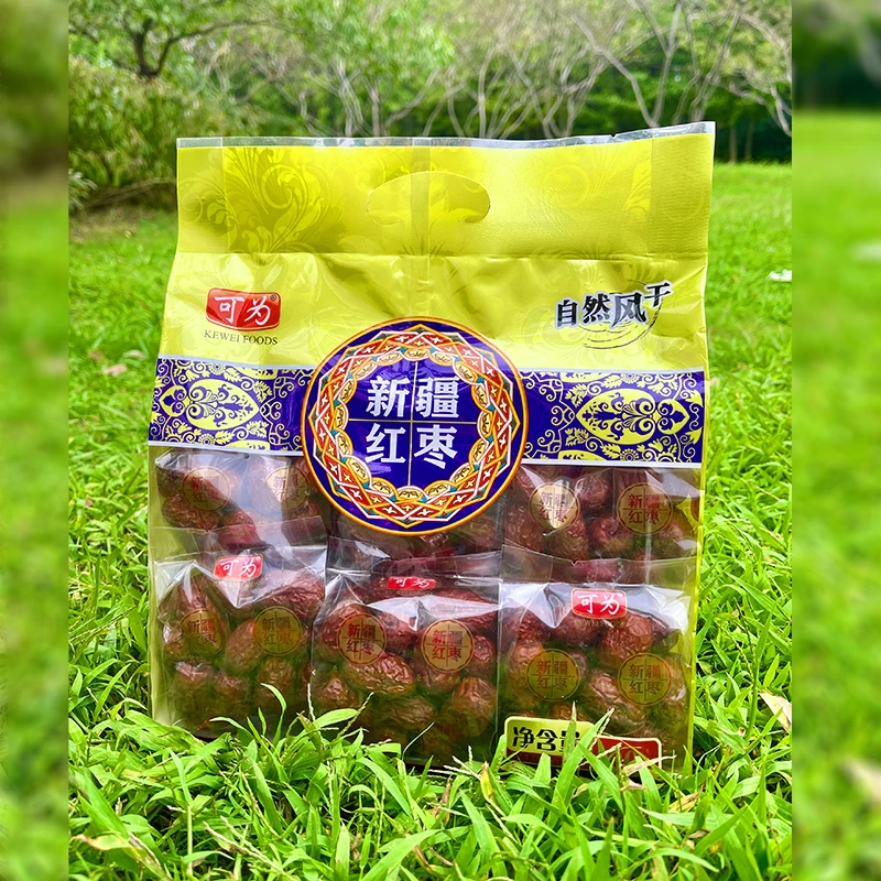可为【礼袋装】新疆红枣小袋分装肉厚核小软糯香甜煮粥泡茶煲汤600g