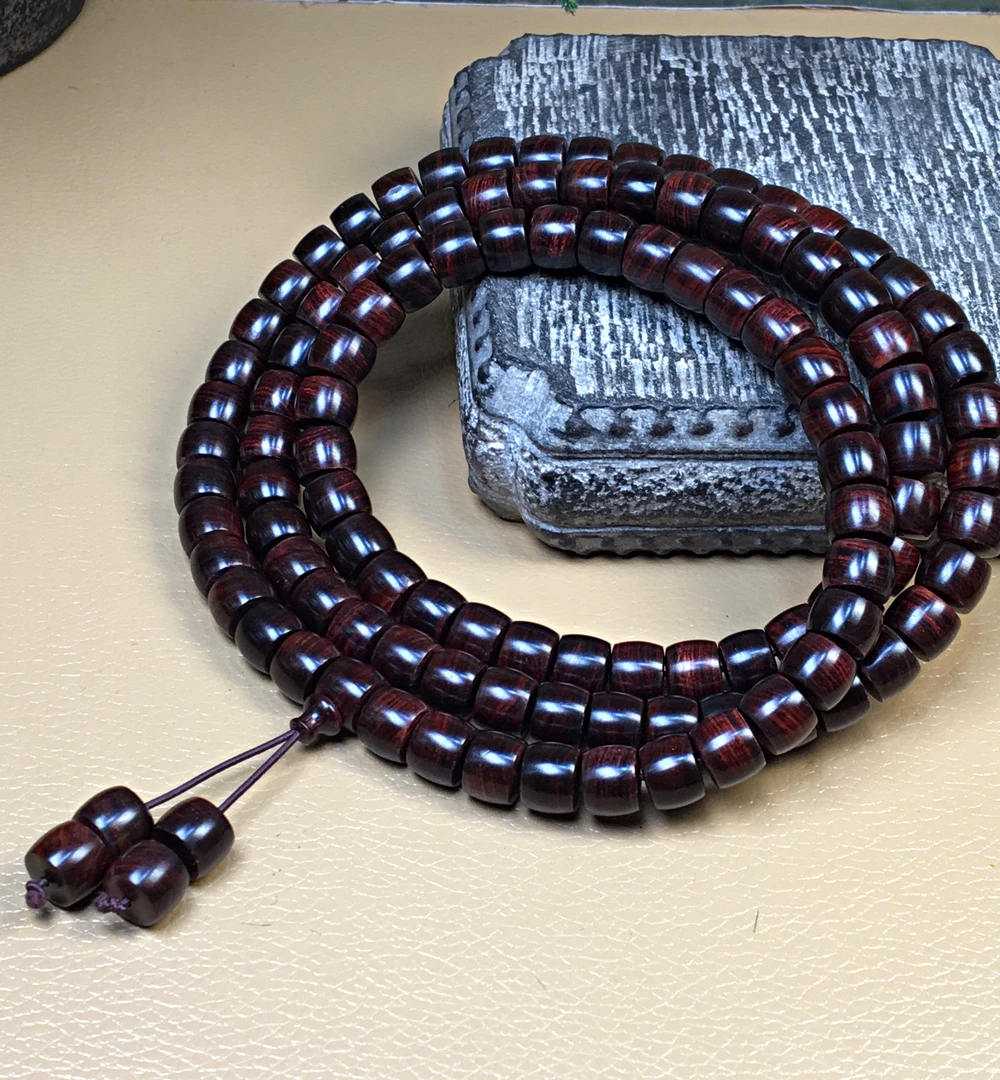 海南黄花梨帝王紫8×10×108颗直切