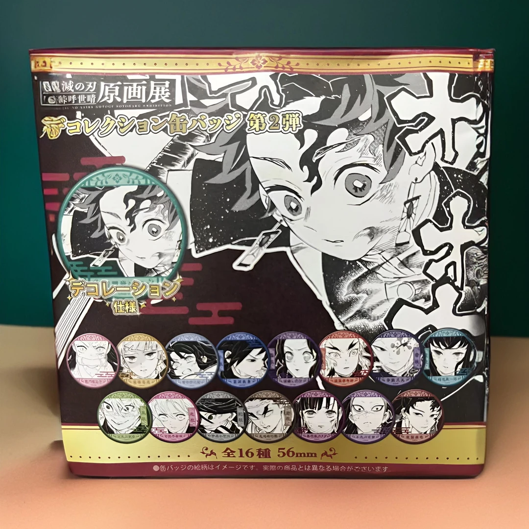 【鬼灭之刃】js原画展混池原画浮雕吧唧纯场贩 潮玩盲盒（主播代拆）
