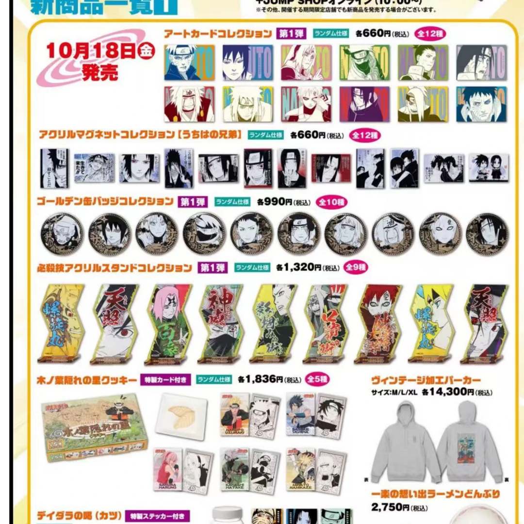 【火影忍者】火影忍者25周年 盲盒（主播代拆）