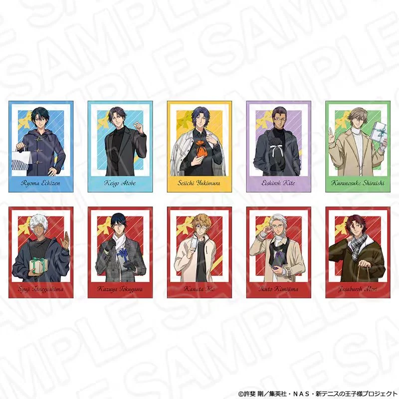 【现货】新网球王子JF2024先行present ver.透卡 全10种【盲盒】