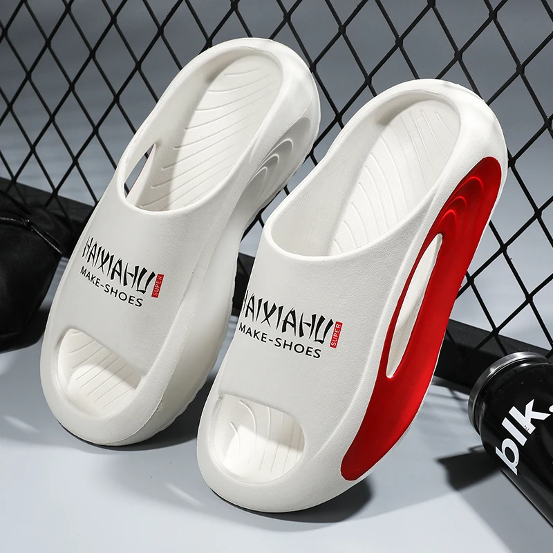 男士拖鞋外穿痞帅网红时尚软底潮流厚底防滑室外运动男款户外休闲