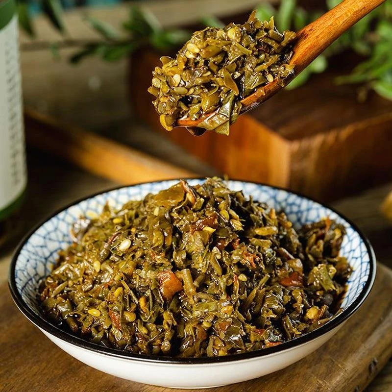 湘西香椿芽原味酱菜手工下饭佐餐野椿芽嫩芽辣椒酱拌面饭新鲜笋1g