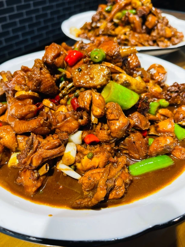 【沈丽丽丽】临沂炒鸡净重三斤二两鲜香麻辣