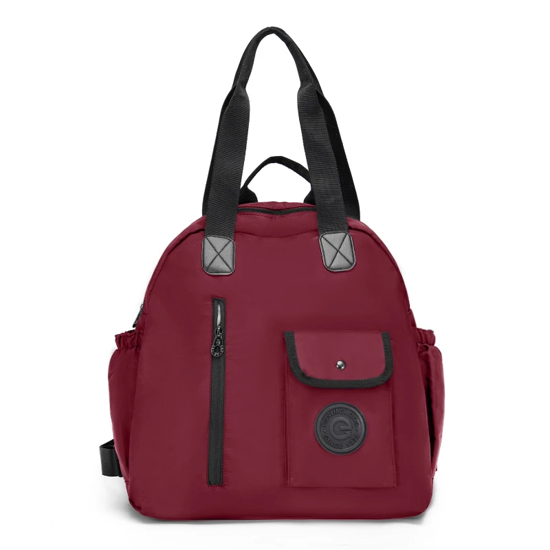 2025新款秋季大容量时尚百搭出差旅行包休闲旅游妈咪双肩包