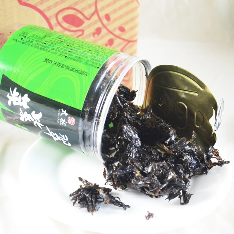 厦门老字号太祖翠紫菜烤紫菜原味辣味拌饭儿童孕妇即食海苔碎零食