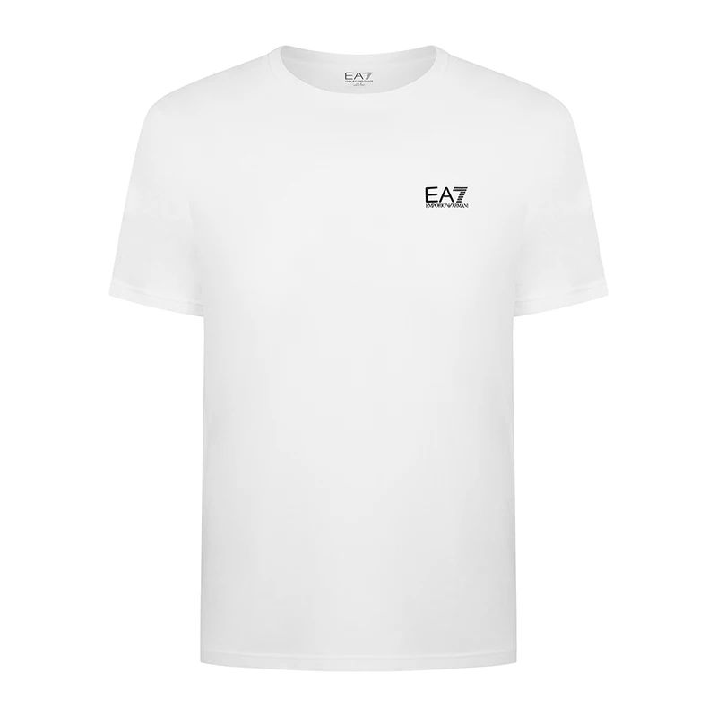 Emporio Armani/安普里奥·阿玛尼男士纯色休闲圆领短袖T恤