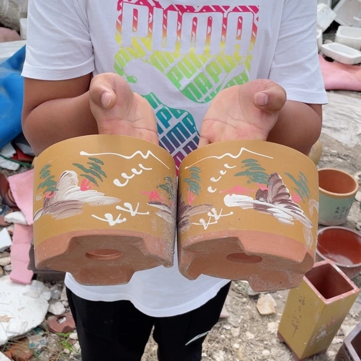 紫砂20CM以下瑕疵的时候