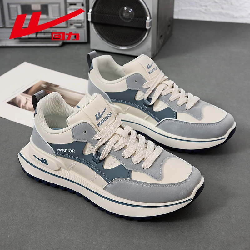 回力运动鞋男鞋2025年春季新款跑步鞋男士时尚潮鞋百搭透气休闲鞋