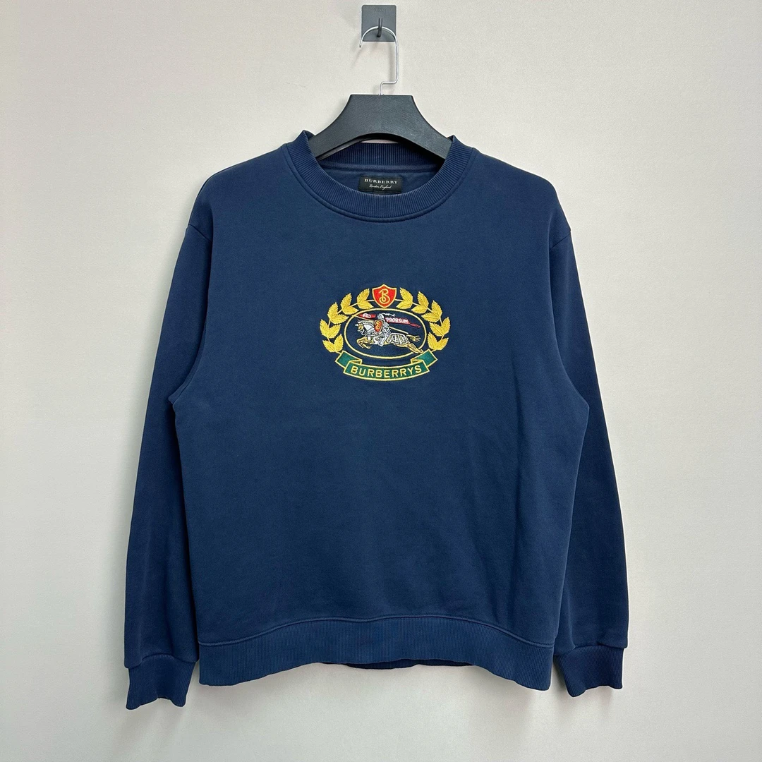 Burberry/博柏利战马麦穗卫衣/L码/98新/公价5700