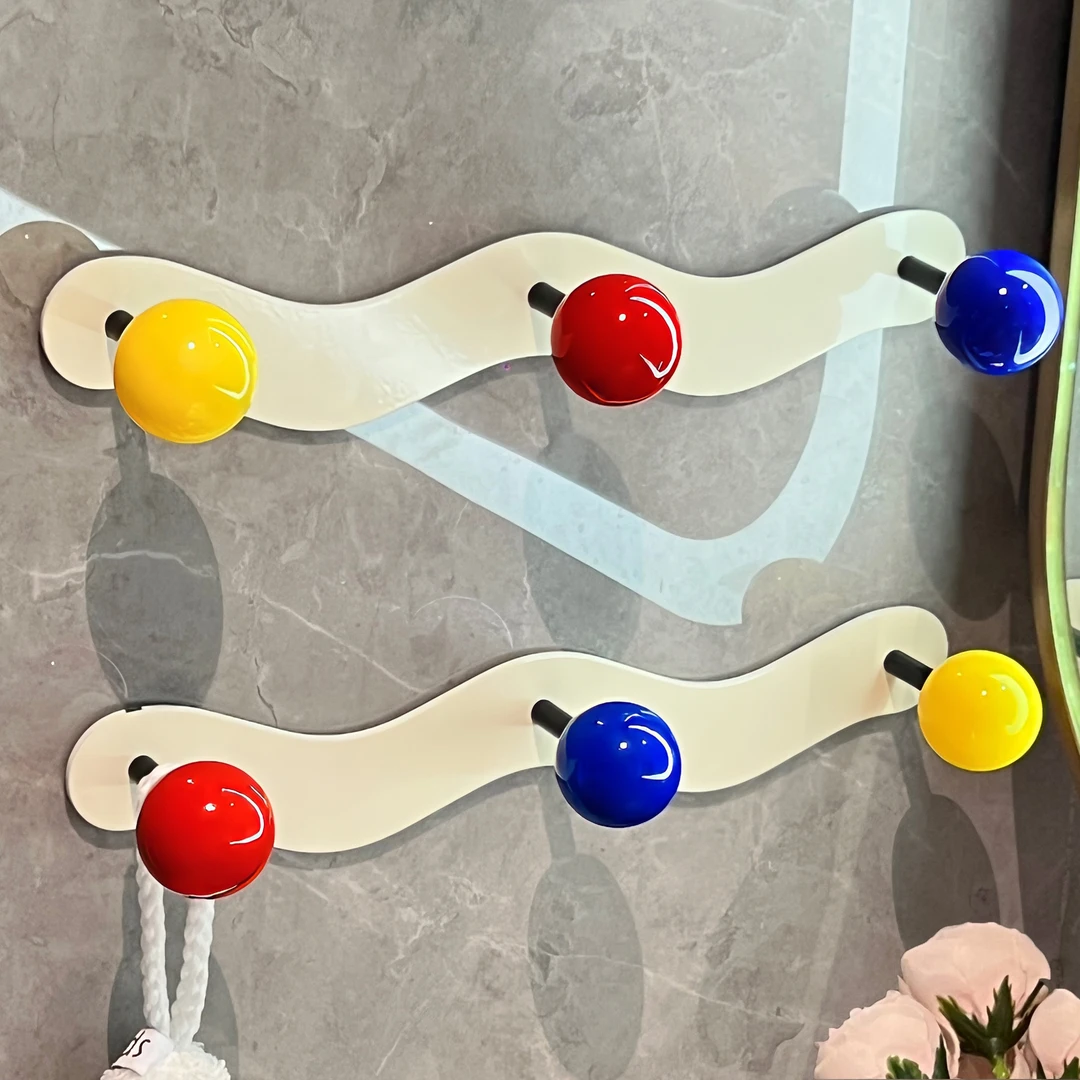 BSD门后挂钩强力承重粘胶免打孔卫生间钩子置物入户门挂衣架收纳