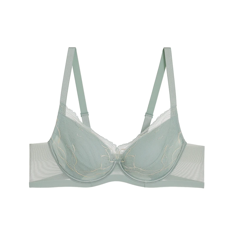 爱慕24AW简韵4/4软托悬浮薄杯文胸AM13A031