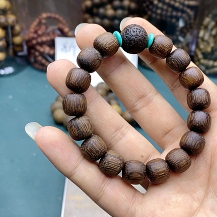 【闪购商品】沉香手串越南芽庄高油白棋