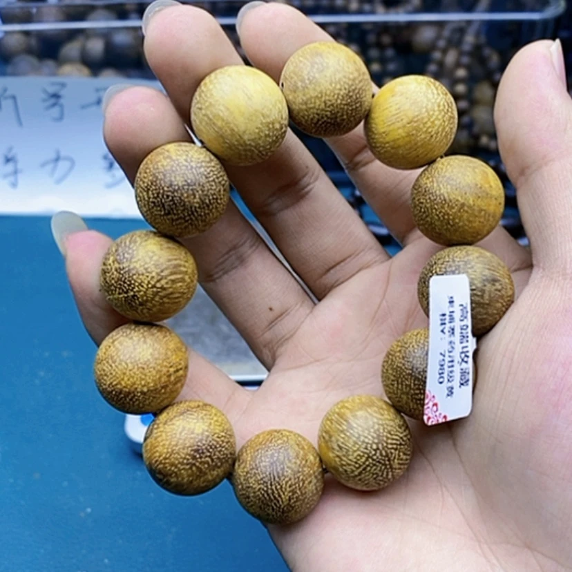 【闪购商品】沉香手串柬埔寨黄棋