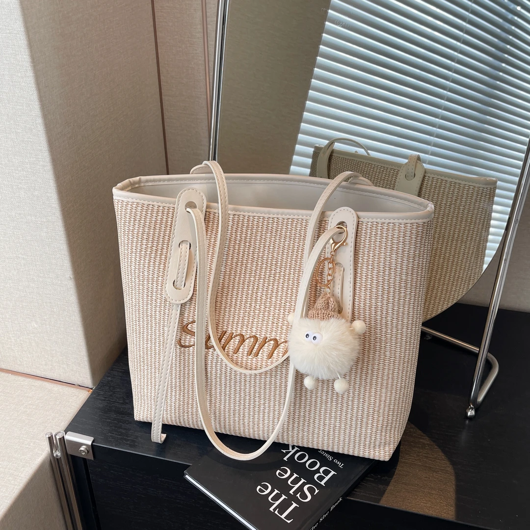 佐猫夏天大容量女士包包2025新款包包托特包时尚百搭单肩包通勤包