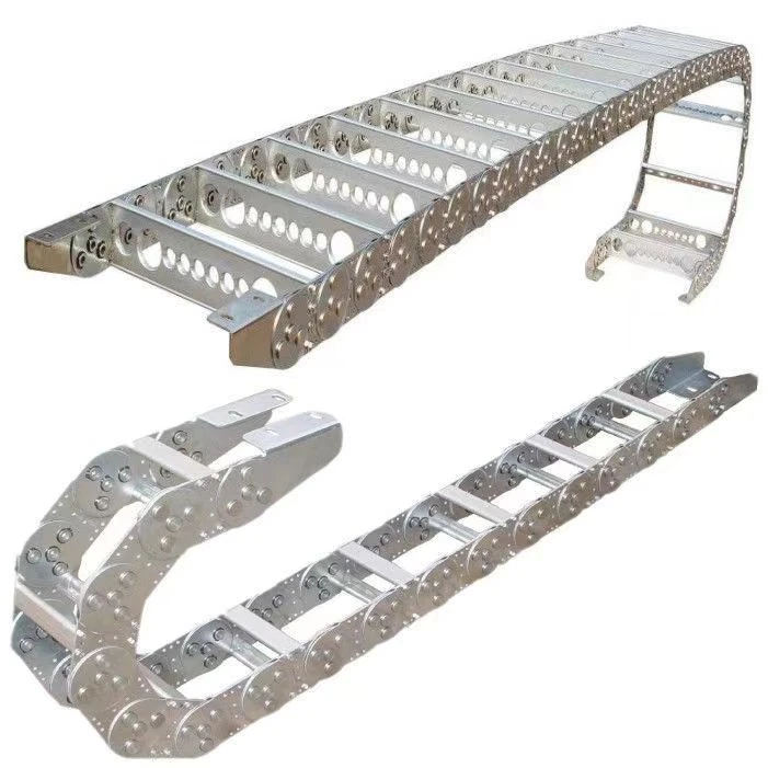 TL125桥式立车矿山机械数控机床加工中心立式车床线缆油管拖链