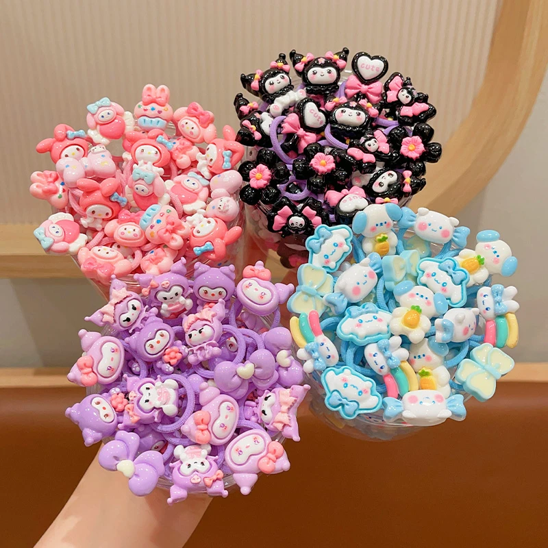 库洛米儿童发绳宝宝儿童节不伤发弹性好女童扎啾啾发圈小女孩卡通