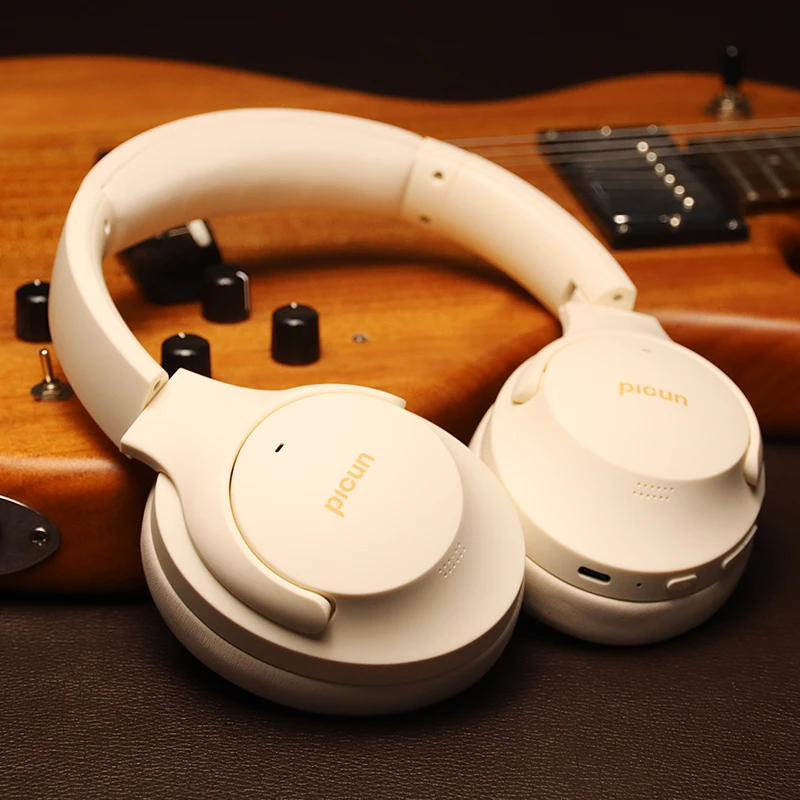 未使用  ANC-05L重低音立体声anc主动降噪头戴式无线蓝牙耳机品存