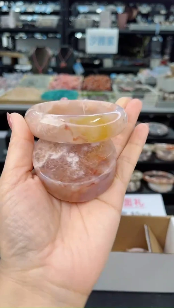 【闪购商品】石英质玉手镯未镶嵌61圈口（赠品镯心）1228318