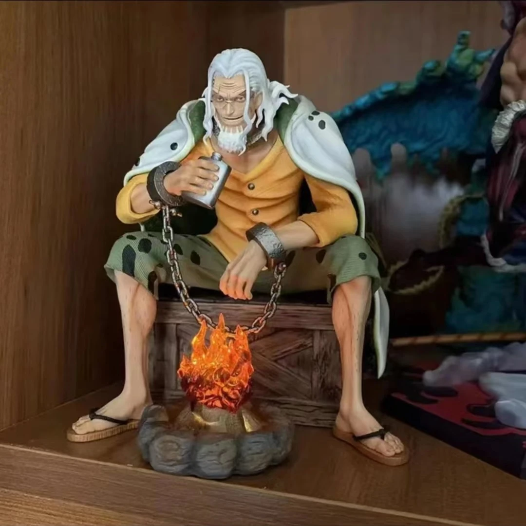 【现货】海贼王系列 BT坐姿雷利 优质版海贼王系列雕像摆件手办