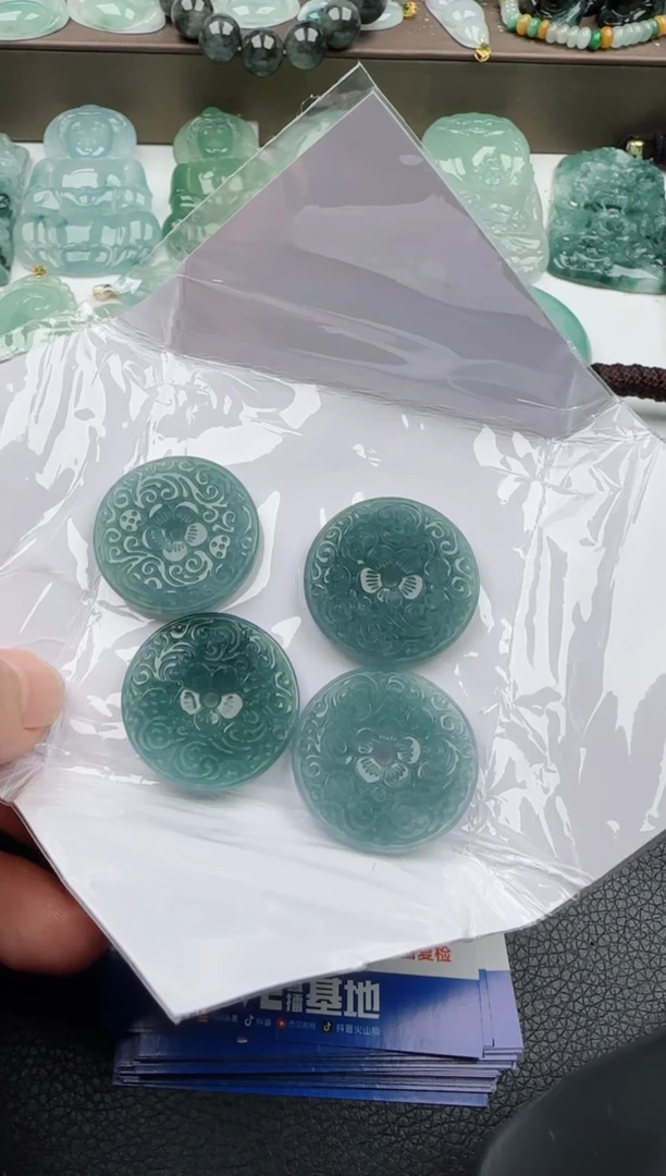 【闪购商品】翡翠颈饰未镶嵌花扣多样性发货一件发货