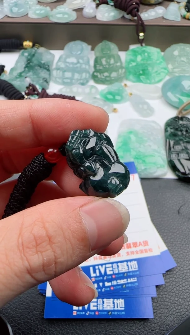 【闪购商品】翡翠颈饰未镶嵌小貔貅多样性发货一件发货