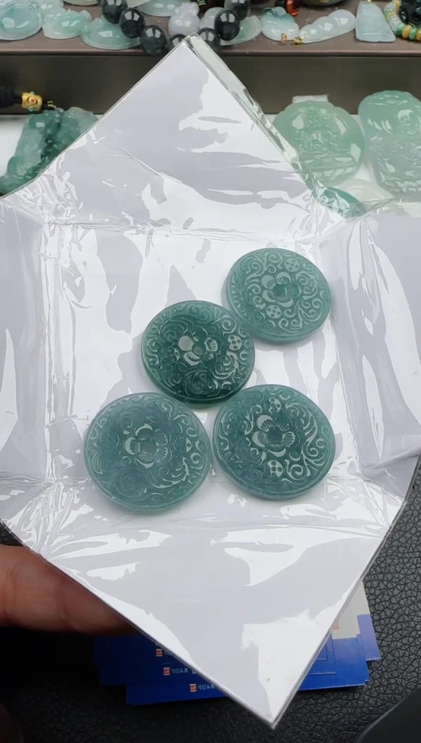 【闪购商品】翡翠颈饰未镶嵌花扣多样性发货一件发货