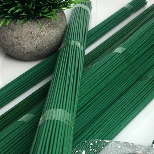 【清福利】手工DIY制作花杆假花杆绿杆手工材料2号花杆胶包铁丝