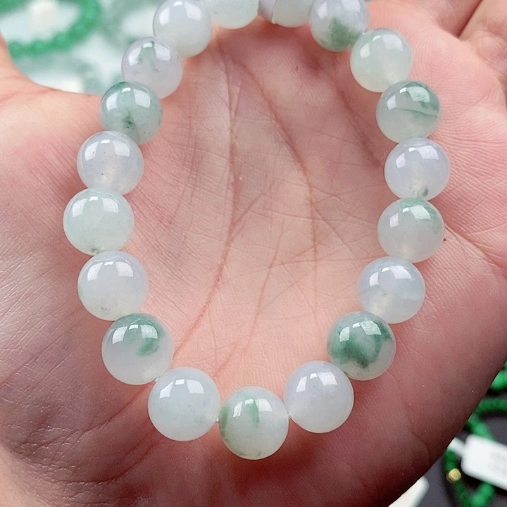 翡翠手链未镶嵌卡10