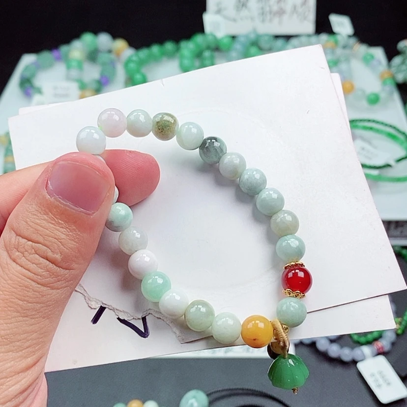 【闪购商品】翡翠手链未镶嵌?****