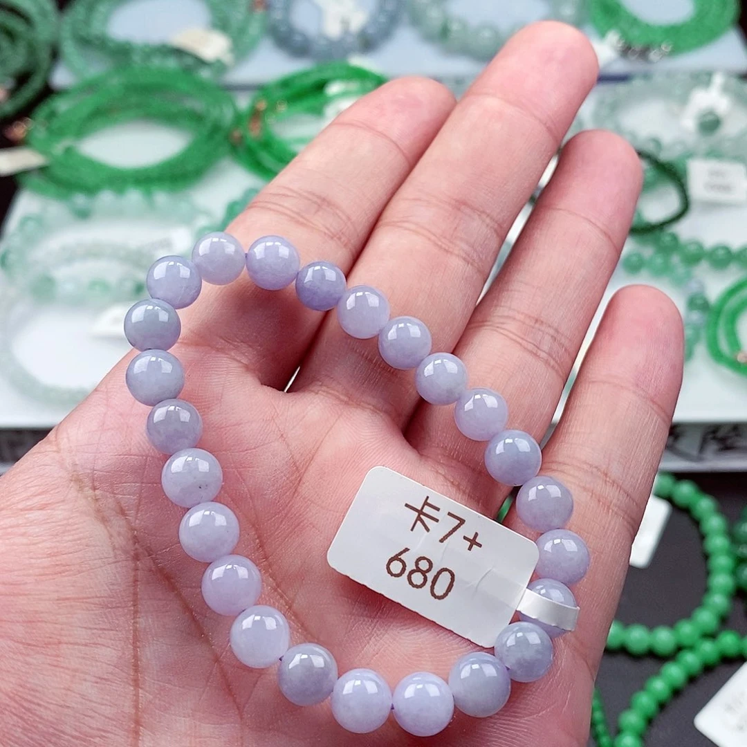 【闪购商品】翡翠手链未镶嵌卡7+