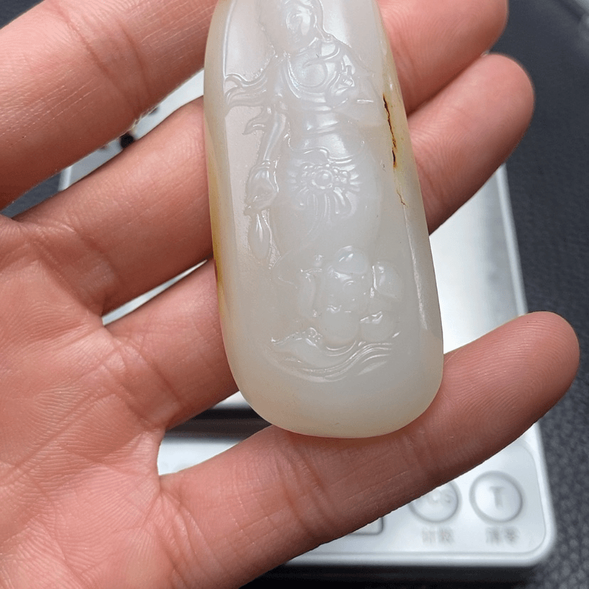 【闪购商品】和田玉挂件未镶嵌k