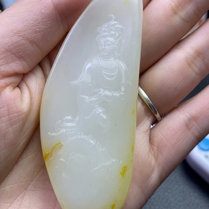 和田玉挂件未镶嵌G