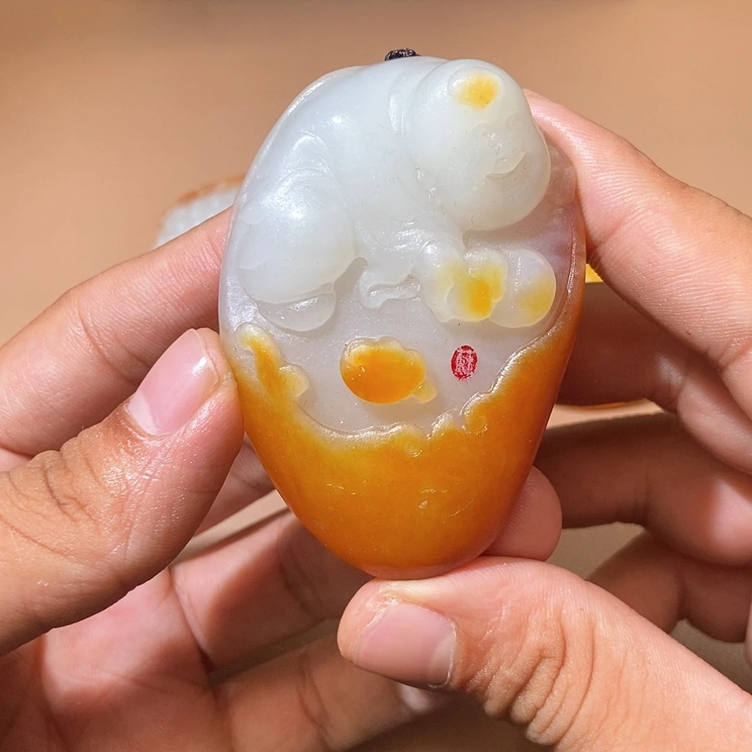 和田玉颈饰未镶嵌HX