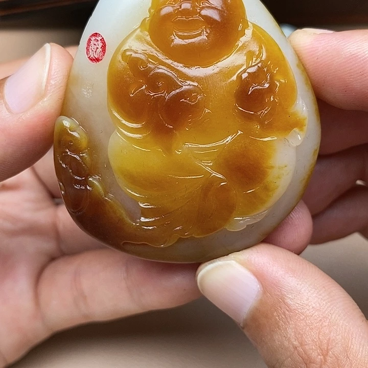 和田玉挂件未镶嵌A7