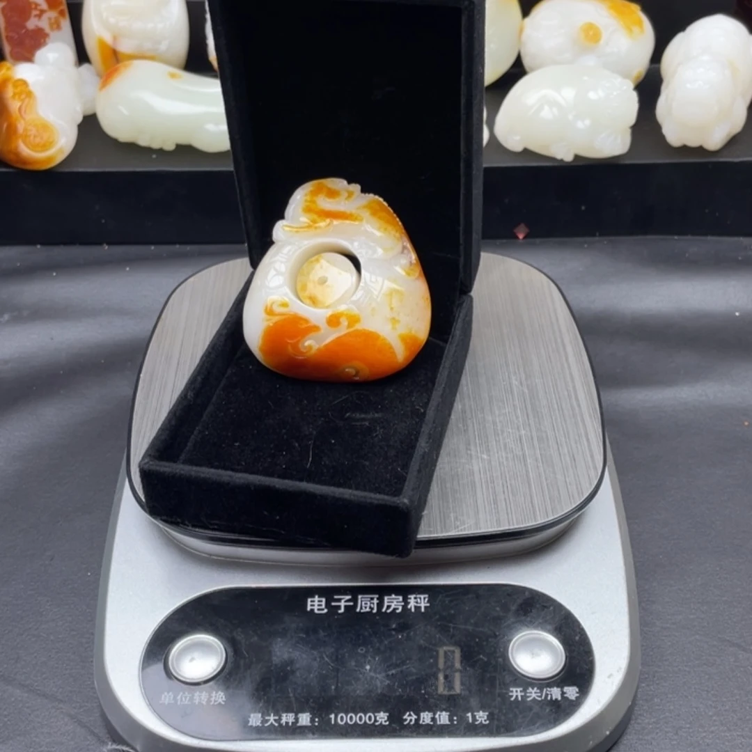 【闪购商品】和田玉挂件未镶嵌微***力f