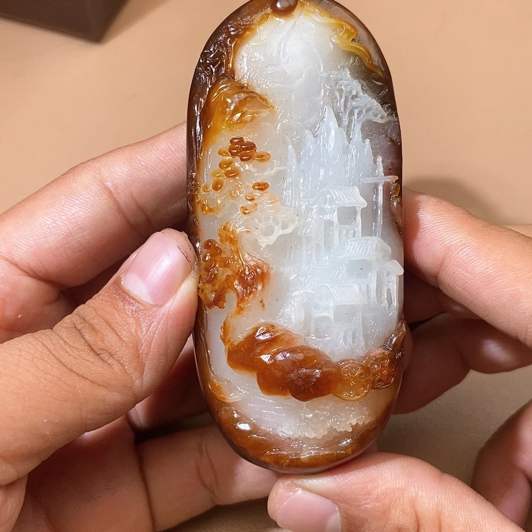 和田玉颈饰未镶嵌HX